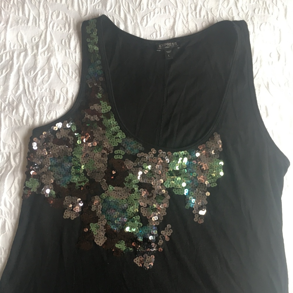 Black Express Women's Tank size L T113